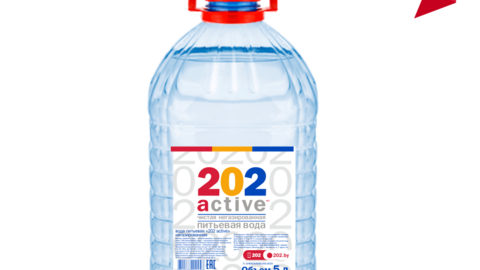 Вода питьевая «202 active» (с селеном), 5л